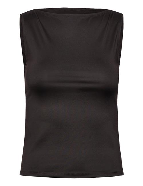 Annie Boatneck Sleeveless Top Weekday Black