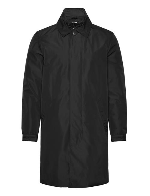 Mac Coat With Detachable Collar Lindbergh Black