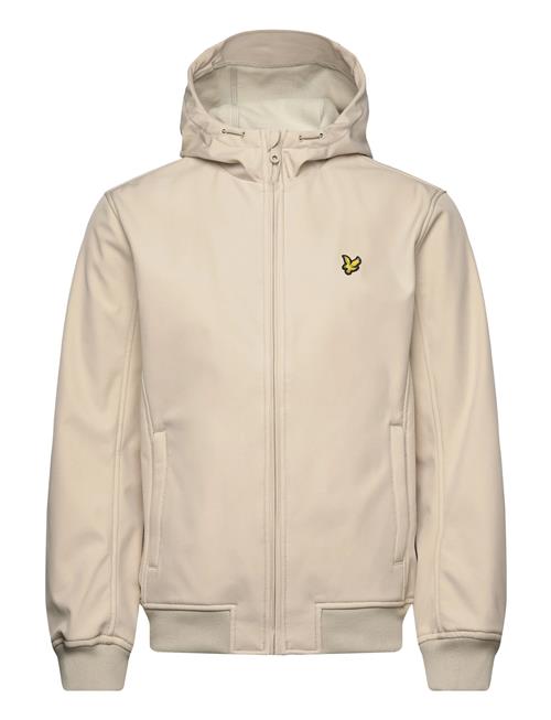 Fleece Back Softshell Jacket Lyle & Scott Cream