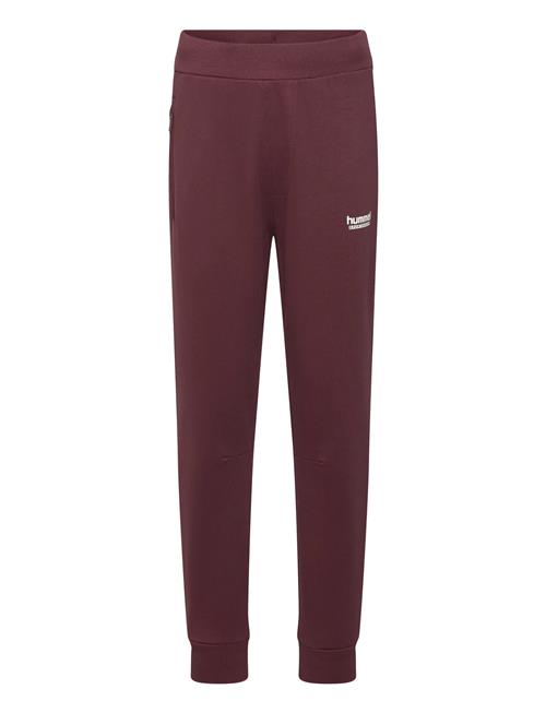 Hmljr Regular Adj Waist Pants Hummel Burgundy