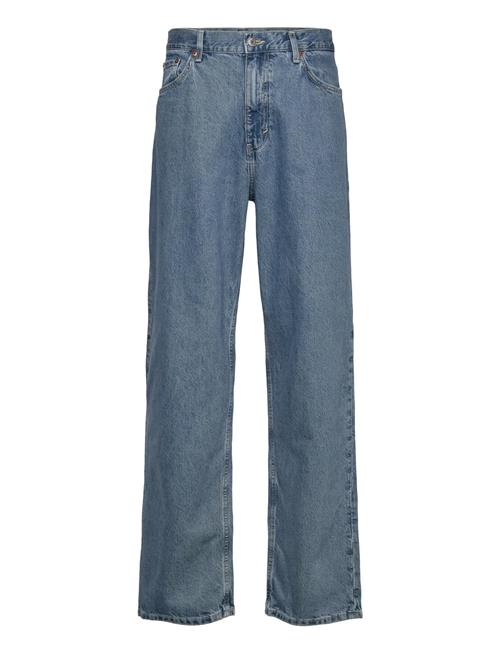 Galaxy Loose Straight Leg Jeans Weekday Blue