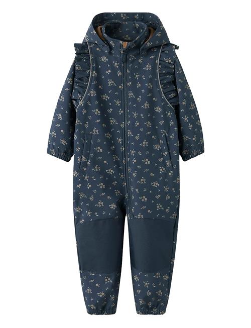 Nmfalfa08 Softshell Suit Frill Fo Name It Blue