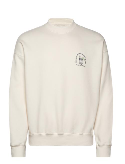Anf Mens Sweatshirts Abercrombie & Fitch Cream