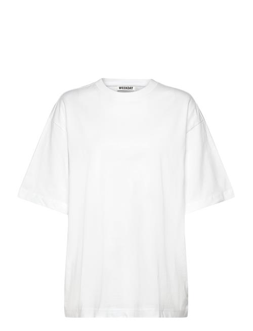 Over D T-Shirt Weekday White