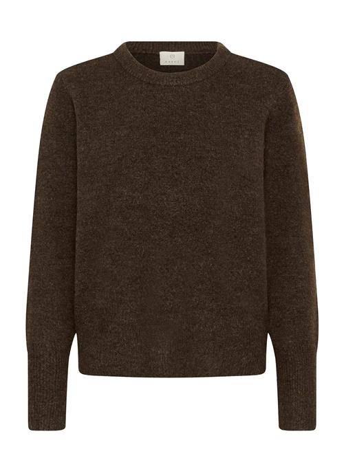 Kaniel Crew Neck Pullover Kaffe Brown
