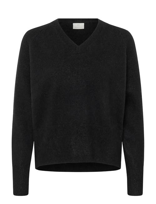 Kaniel V-Neck Pullover Kaffe Black
