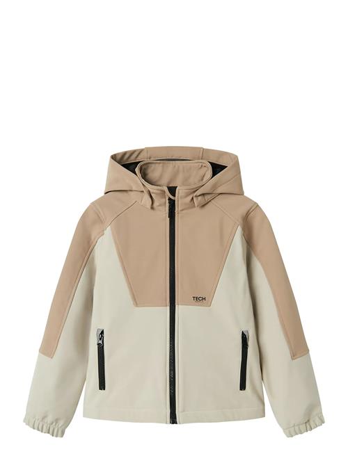 Nknalfa08 Softshell Jacket Block Fo Name It Beige