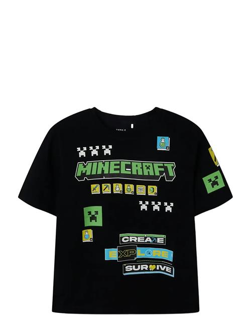 Nkmjeffy Minecraft Nreg Ss Top Box Bfu Name It Black
