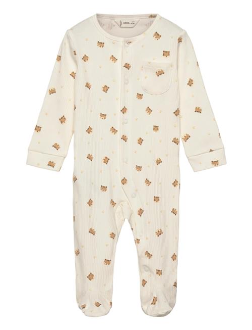 Sie Pyjama .-- Cat Mango Cream