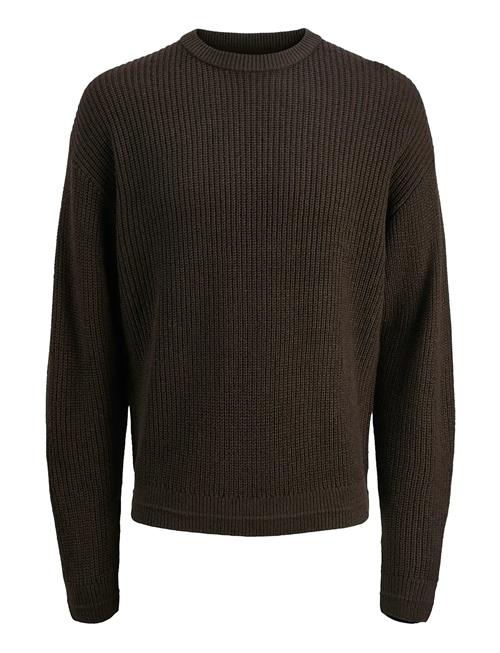 Jack & Jones Jjkaito Knit Crew Neck Bf Jack & J S Brown