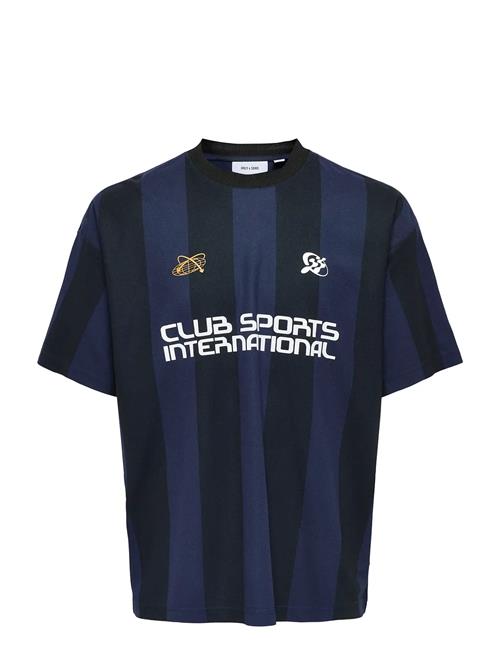 Onsdeclan Loose Ss Tee ONLY & SONS Navy