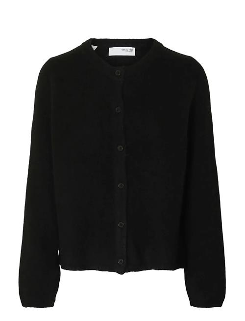 Slflulu New Ls Knit Cardigan Noos Selected Black
