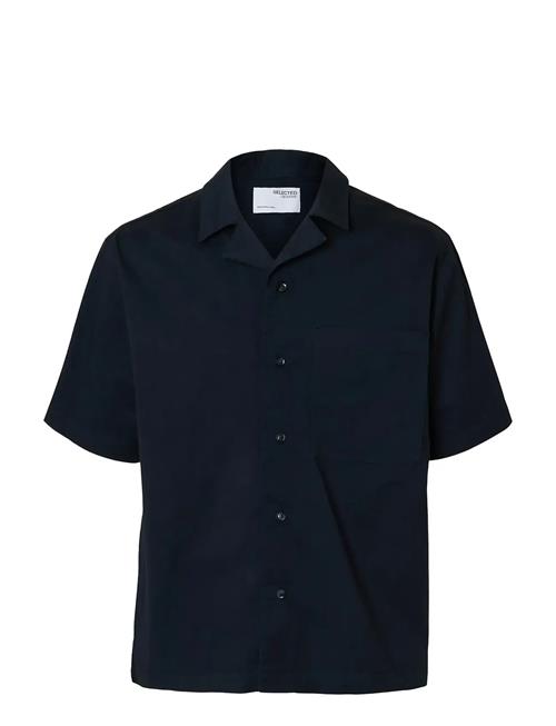 Slhrelaxed Jonas Ss Shirt Resort Ex Selected Navy