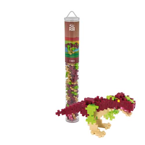 Plus-Plus T-Rex 100 Pcs  One Size  Brun  One Size 5+ Years unisex