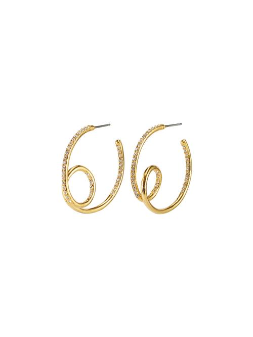 Se Pilgrim Øreringe 'Cherished'  guld / transparent ved About You