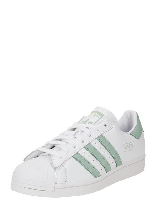 ADIDAS ORIGINALS Sneaker low 'SUPERSTAR'  grøn / hvid