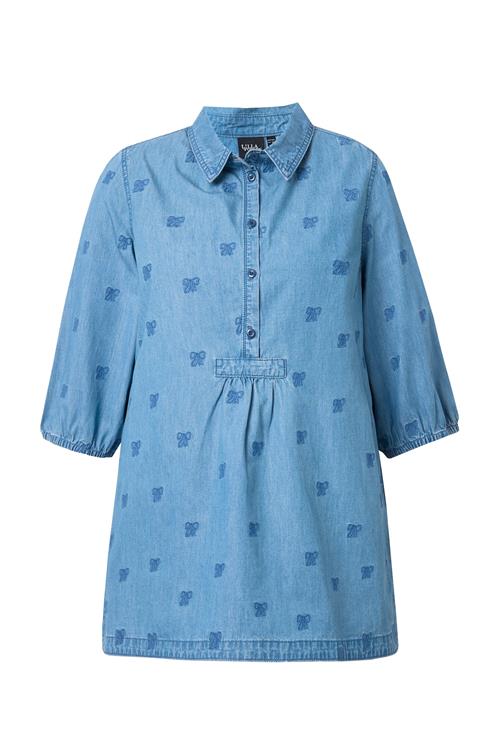 Ulla Popken Bluse  blue denim