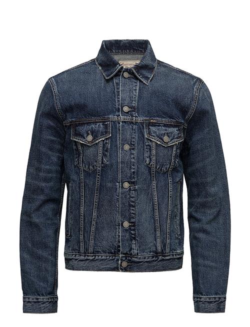 Faded Denim Trucker Jacket Polo Ralph Lauren Blue
