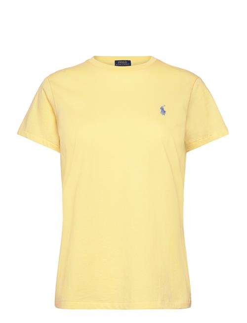 Cotton Jersey Crewneck Tee Polo Ralph Lauren Yellow