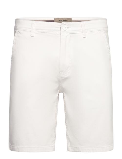 Bhednan Twill Shorts Blend White