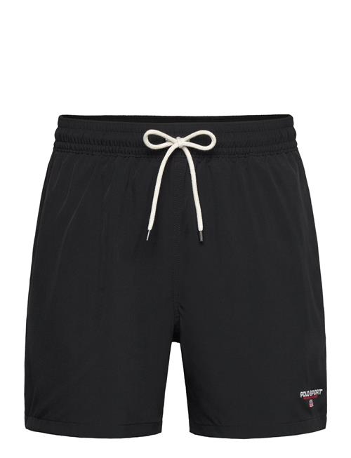 Se 5.75-Inch Traveler Classic Swim Trunk Polo Ralph Lauren Black ved Booztlet
