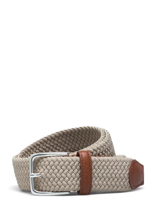 Elastic Braided Belt GANT Beige