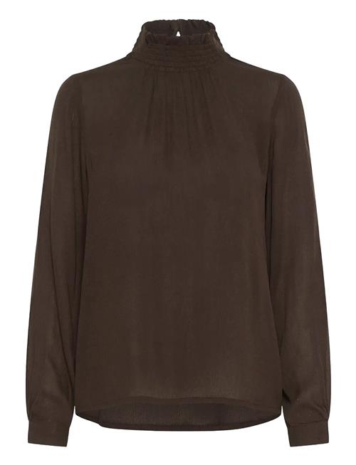 Trine Blouse Kaffe Brown