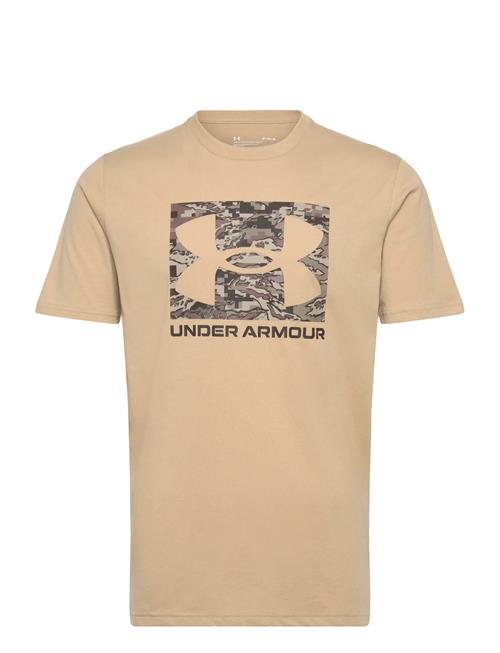 Ua Abc Camo Boxed Logo Ss Under Armour Khaki