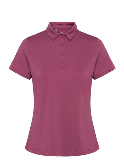 Se Ua Playoff Ss Polo Under Armour Purple ved Booztlet