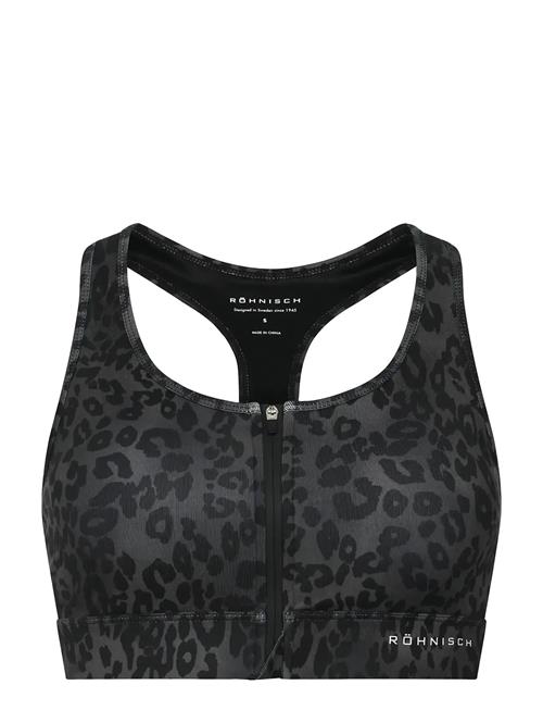 Se Essential Zip Sportsbra Röhnisch Grey ved Booztlet