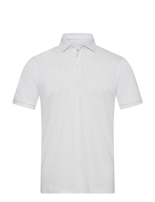 Se Bs Taketomi Regular Fit Polo Shirt Bruun & Stengade White ved Booztlet