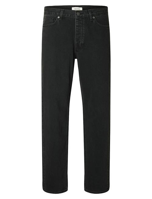 Se Slh196-Straight Ben Kori Jeans Noos Selected Black ved Booztlet