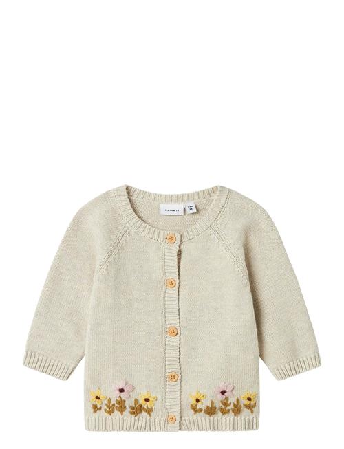 Nbfkamma Ls Knit Card Name It Cream