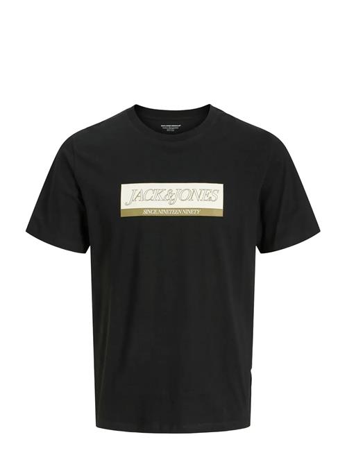 Jack & Jones Jorinwood Block Brand Tee Ss Cn Noos Jnr Jack & J S Black