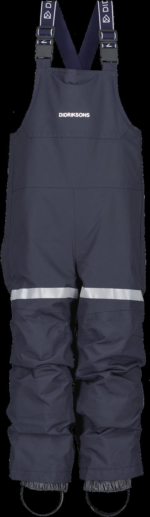 Didriksons Bjärven Kids 2 Hagesmæk-bukser Navy  Navy-90 cm  Marineblå  90 cm  Unisex
