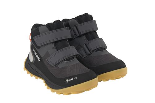 Viking Expower Mid GTX 2V Vandtætte Sko Black  Black 26 EU  Sort  26 EU  Unisex