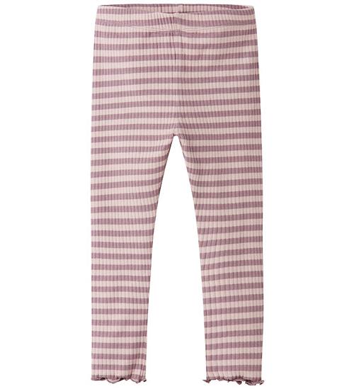 Name It Leggins - NmfVemma - Toadstool/Burnished Lilac