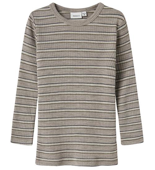Name It Bluse - Uld - NmmWomi - Satellite/Stripes
