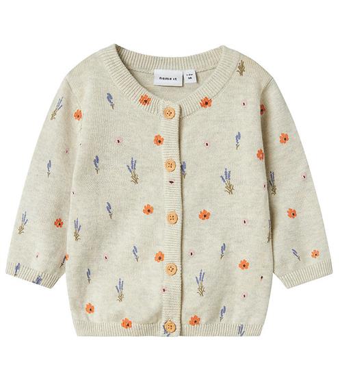 Name It Cardigan - Strik - NbfOhio - Peyote Melange