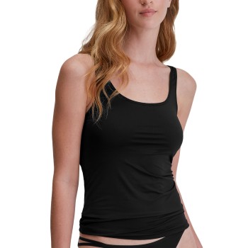 Calida Sleek Skin Tank top Sort X-Small Dame