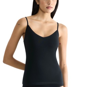 Sloggi GO Daily Cotton Spaghetti Top Sort bomuld Large Dame