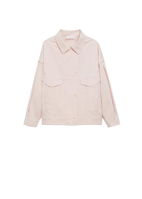 Se MANGO Overgangsjakke 'Eureka'  pastelpink ved About You