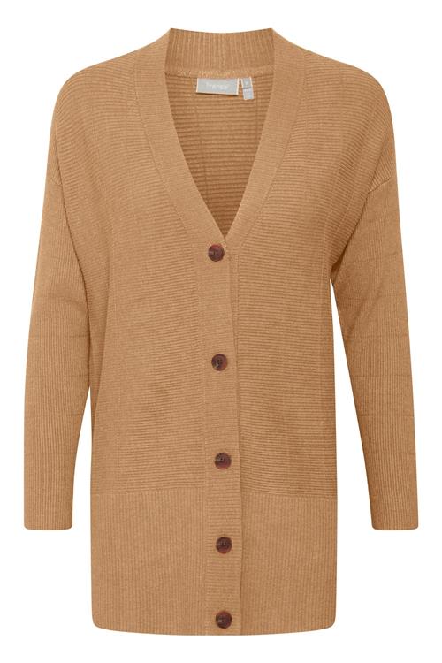 Fransa Cardigan 'Visca'  beige / karamel