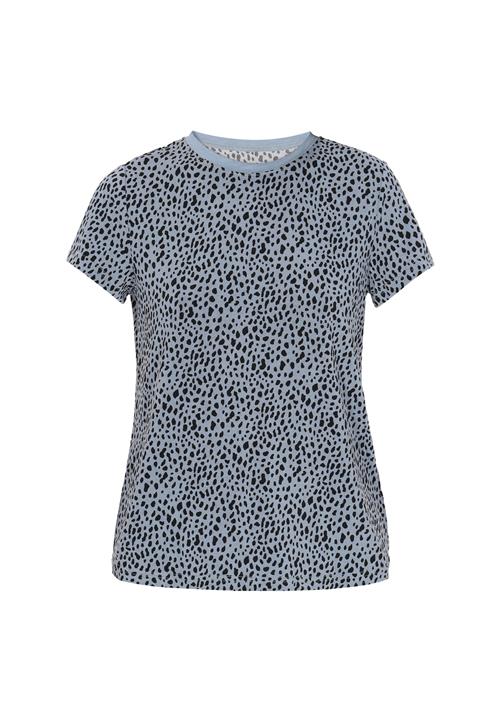 swirly Shirts 'Fashion Lover'  basalgrå / sort