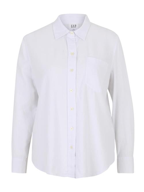 Gap Petite Bluse  hvid