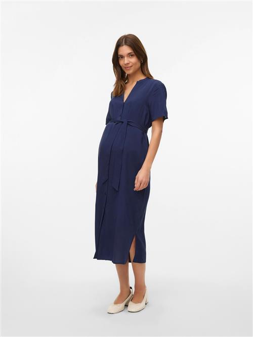 Vero Moda Maternity Blusekjole 'VMMVica'  natblå