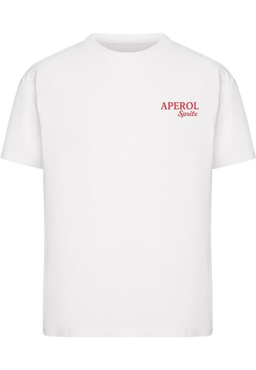 Merchcode Shirts ' Aperol Spritz'  grøn / orange / rød / hvid