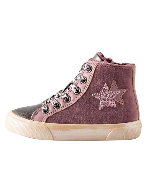 Next Sneakers  antracit / lysviolet / gammelrosa