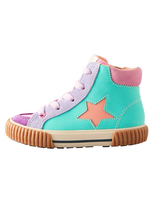 Next Sneakers  turkis / lilla / abrikos