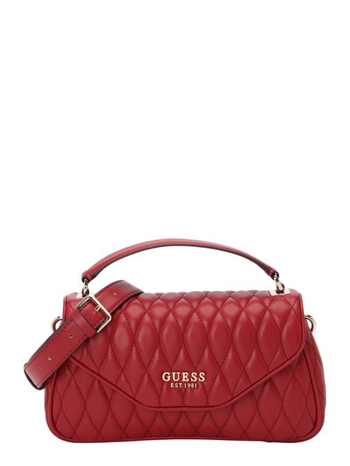 GUESS Håndtaske 'VALLA TOP HANDLE FLAP'  rød